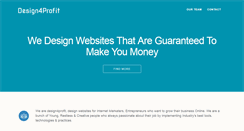 Desktop Screenshot of design4profit.com