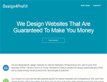 Tablet Screenshot of design4profit.com
